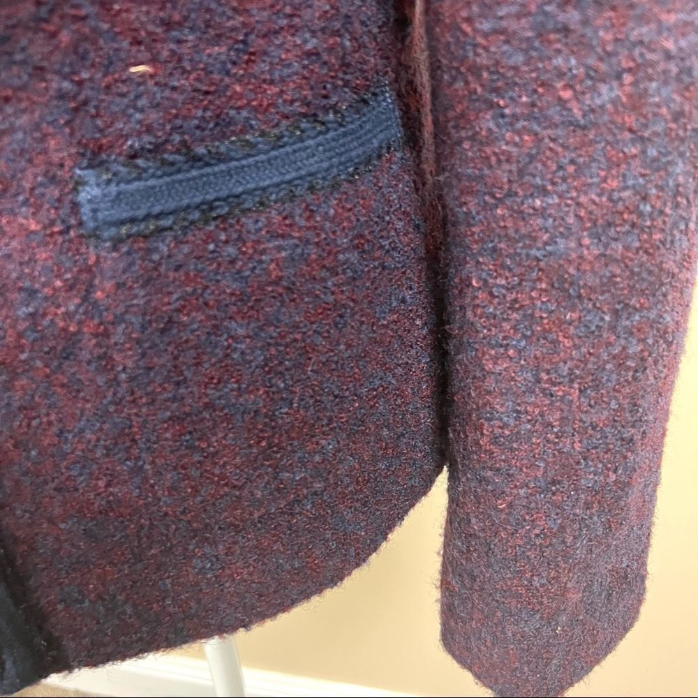 👠Talbots boiled wool jacket Size 2 - image 3